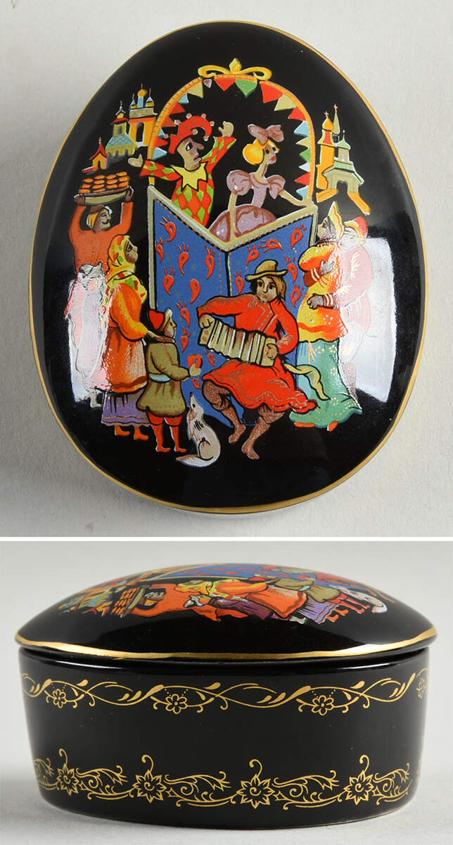 Masterpieces of the Russian Ballet Petrauchka - No Box by Franklin Mint-1