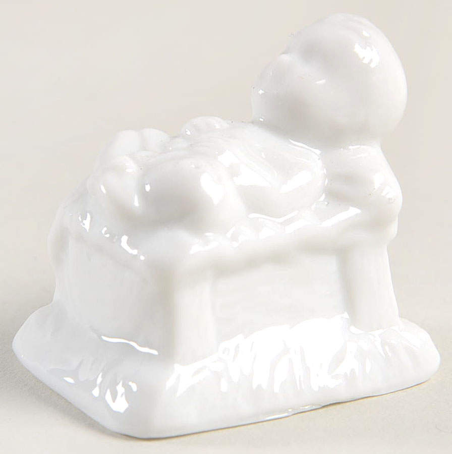 Nativity Figurines (White) Baby Jesus - No Box by Fitz & Floyd-1
