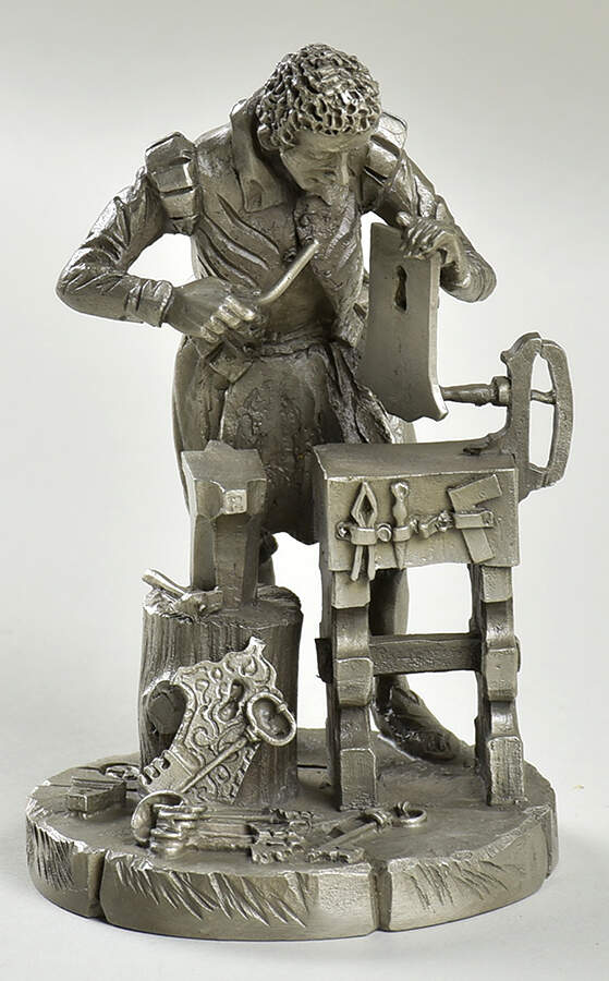 Master Craftsmen of the Renaissance Locksmith - No Box by Franklin Mint-1