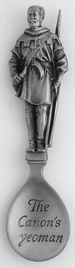 Chaucers Canterbury Tales The Canon's Yeoman - No Box by Franklin Mint-1