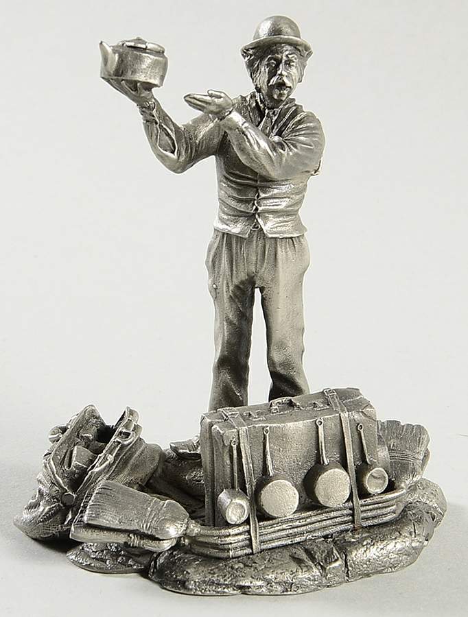 People of the Old West Peddler - No Box by Franklin Mint-1