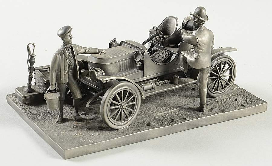 Great Cars of America Stanley Steamer - No Box by Franklin Mint-1
