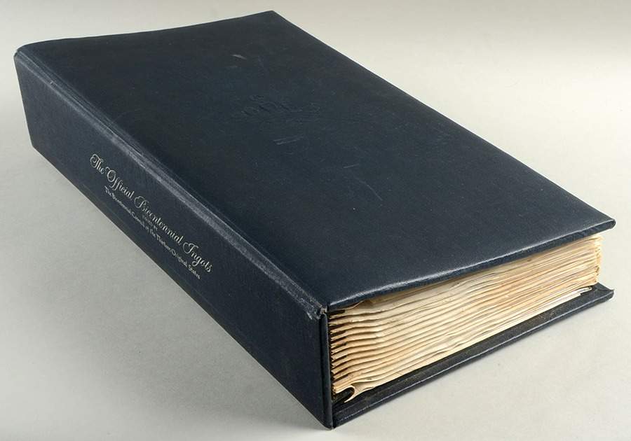 Bicentennial Council Ingots Complete Book Set Of 70  - No Box by Franklin Mint-1