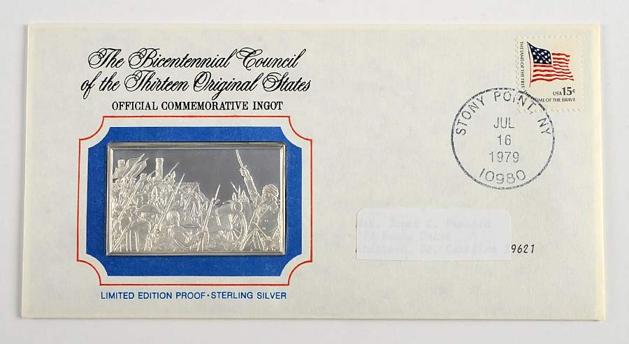 Bicentennial Council Ingots Stony Point - No Box by Franklin Mint-1