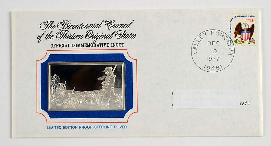 Bicentennial Council Ingots Valley Forge - No Box by Franklin Mint-1