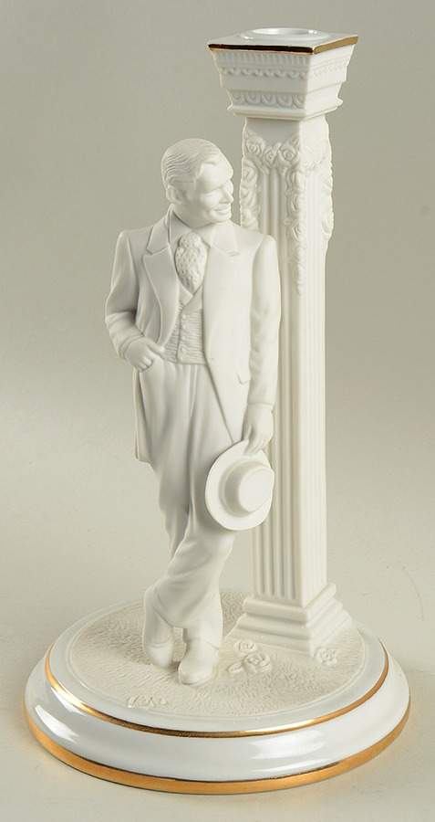 Gone With The Wind Giftware Rhett-Candlestick-Only - No Box by Franklin Mint-1