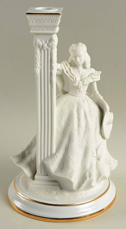 Gone With The Wind Giftware Scarlett-Candlestick-Only - No Box by Franklin Mint-1