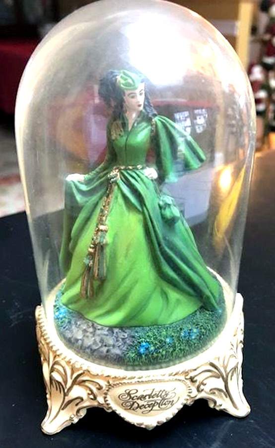 Gone with the Wind Scarlett's Deception - No Box by Franklin Mint-1