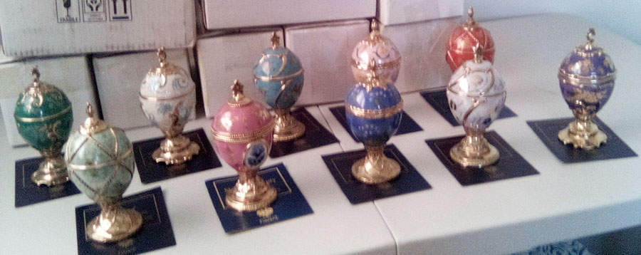 Flowers of Faberge Dance Of The Sugar Plum Fairies-Lily - No Box by Franklin Mint-1