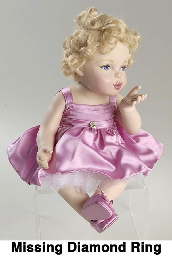 Portrait Baby Doll Collection Marilyn Monroe Baby - No Box by Franklin Mint-1