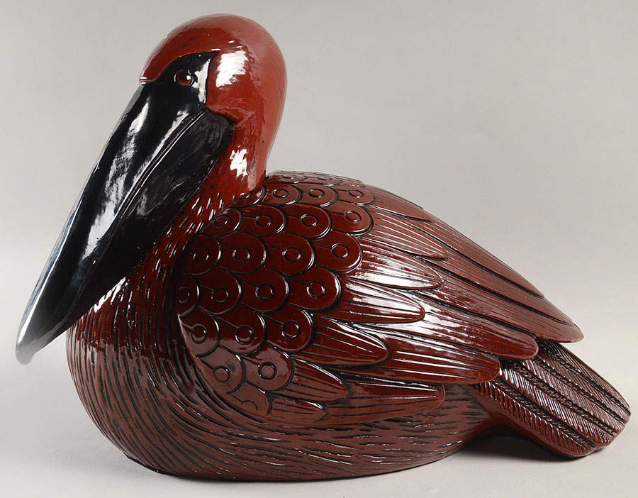 Ceramique Vernissage Pelican Box - No Box by Fitz & Floyd-1