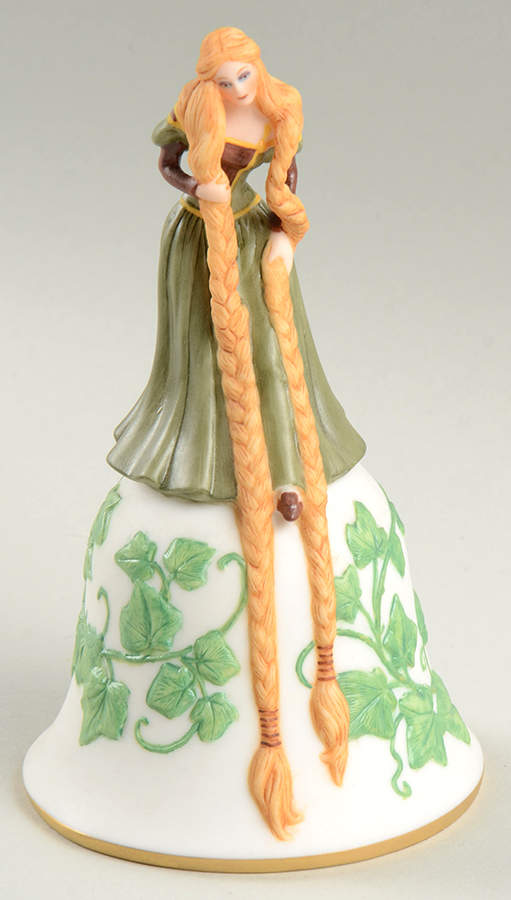 Fairytale Princess Bells Rapunzel - No Box by Franklin Mint-1