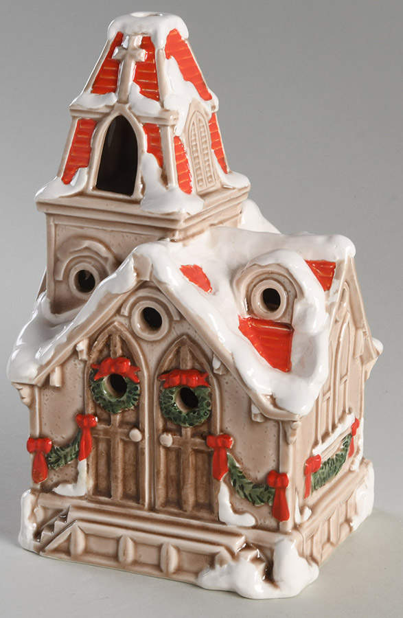 Christmas Village Church - Boxed by Fitz & Floyd-1