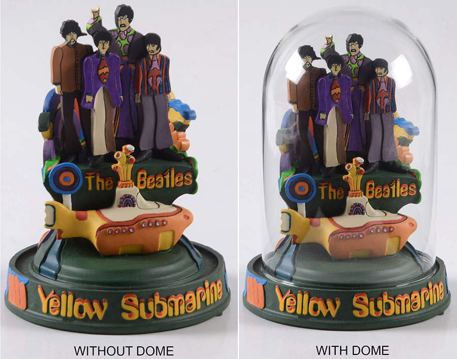 Beatles Musical Figurines Yellow Submarine - No Box by Franklin Mint-1