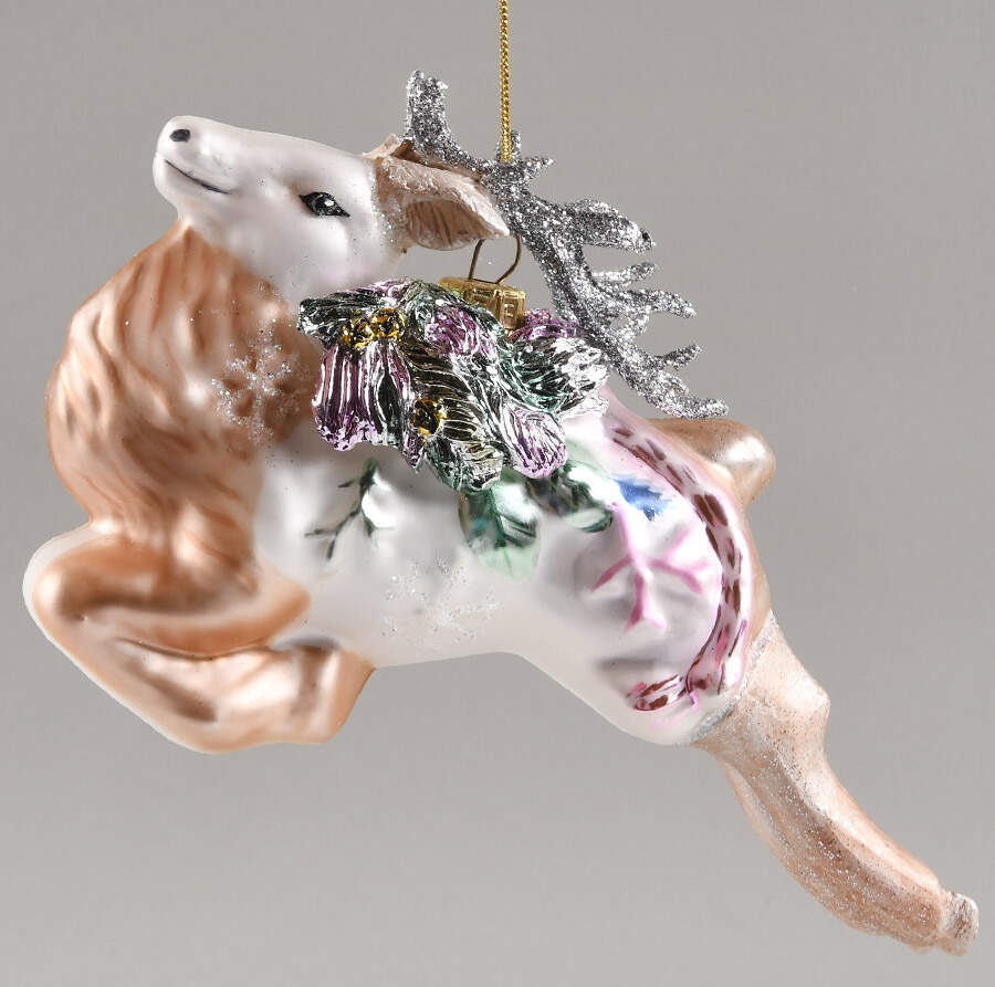 Today's Treasures Tomorrow's Traditions Winter Leeping Deer - Boxed by Fitz & Floyd-1