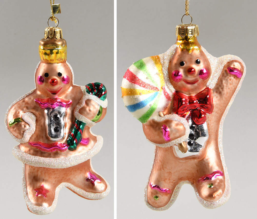 Today's Treasures Tomorrow's Traditions Candylane Gingerbread W/ Lady - Boxed by Fitz & Floyd-1