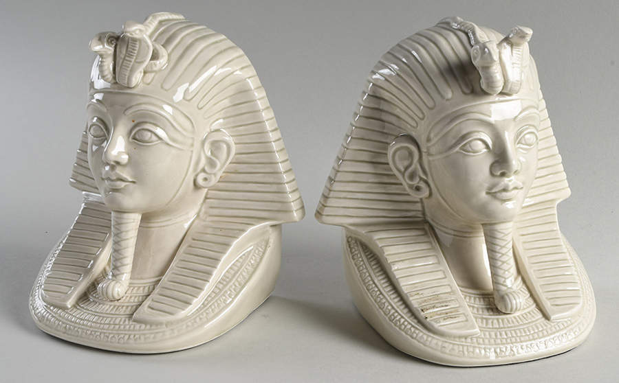 Book Ends Pharaoh - No Box by Fitz & Floyd-1