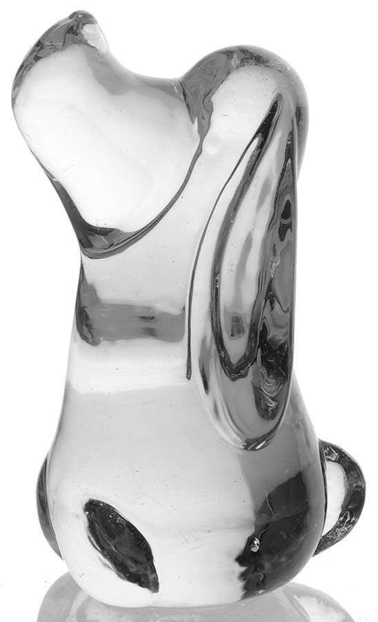 Crystal Figurines Dog - No Box by Fitz & Floyd-1