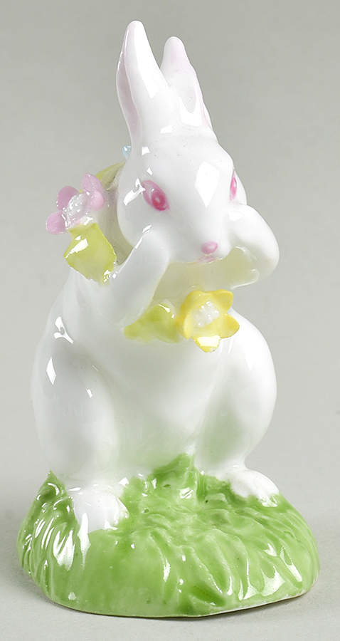 Rabbits Rabbit-Eating - No Box by Fitz & Floyd-1
