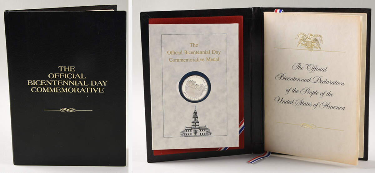 Official Bicentennial Day Commemorative Official Bicentennial Day Commemorative  - No Box by Franklin Mint-1