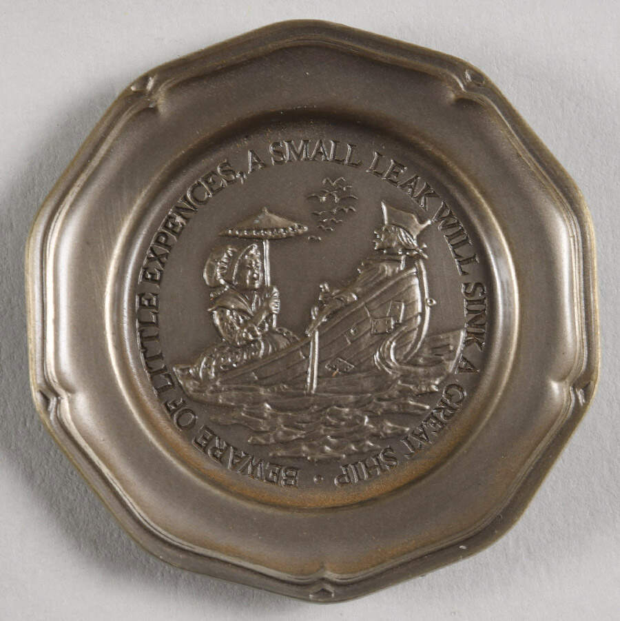 Ben Franklin's Poor Richard's Almanac Beware Of Little Expenses, A S - No Box by Franklin Mint-1