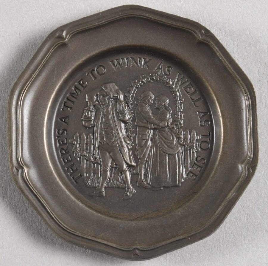 Ben Franklin's Poor Richard's Almanac There's A Time To Wink As Well - No Box by Franklin Mint-1