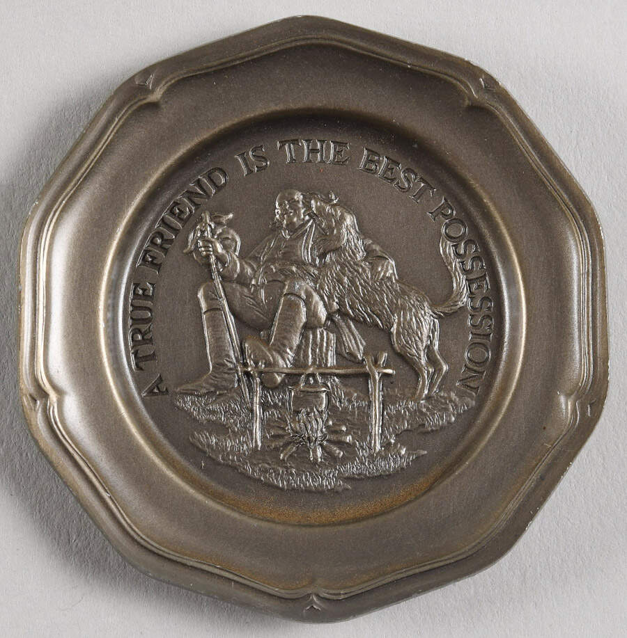 Ben Franklin's Poor Richard's Almanac A True Friend Is The Best Poss - No Box by Franklin Mint-1