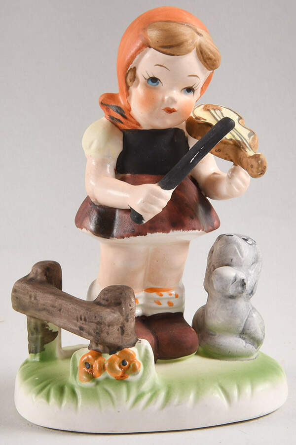 Collector's Choice Series Girl Playing Violin - No Box by Flambro-1