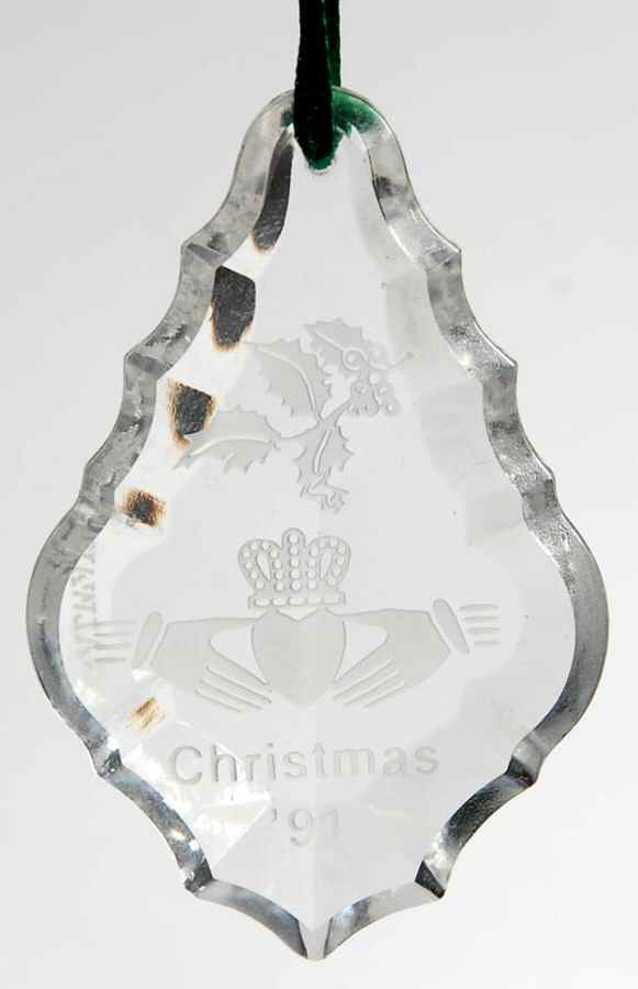 Galway Annual Christmas Ornament Heart - With Box by Galway-1