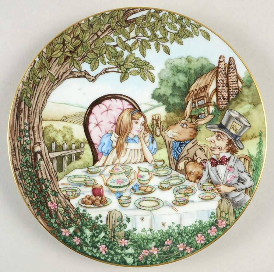 Alice In Wonderland Mad Hatter's Tea Party - No Box by Georges Boyer-1