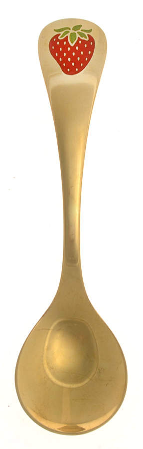 Annual Spoon Strawberry - Boxed by Georg Jensen (Denmark)-1