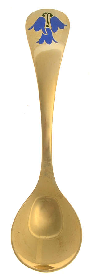 Annual Spoon Bluebell - No Box by Georg Jensen (Denmark)-1