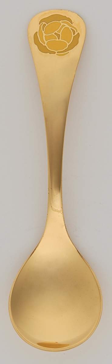 Annual Spoon Globe Flower - No Box by Georg Jensen (Denmark)-1
