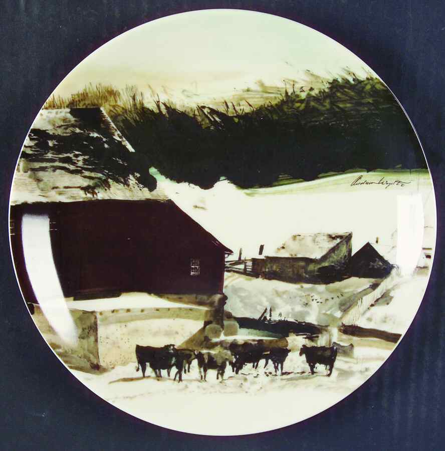 Georg Jensen Plate Keurner Farm - With Box by Georg Jensen (Denmark)-1