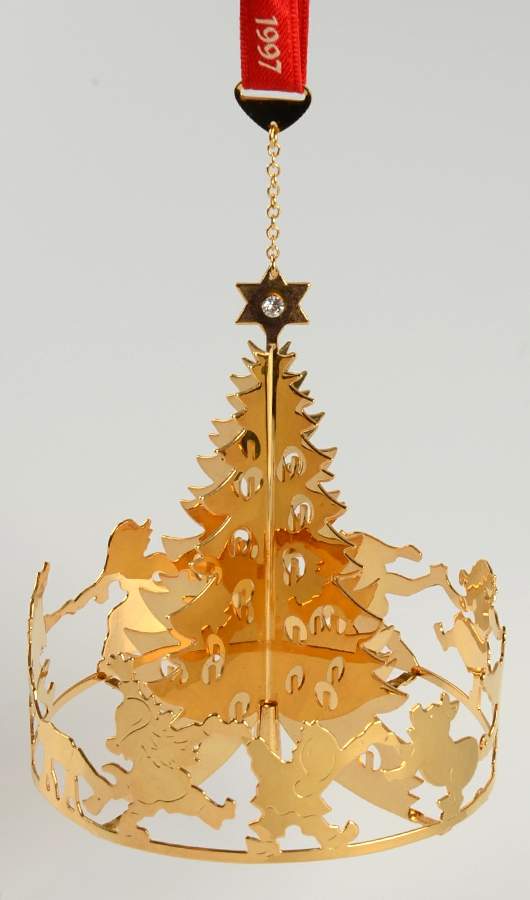 Annual Christmas Mobile Ornament Christmas Joy - Boxed by Georg Jensen (Denmark)-1
