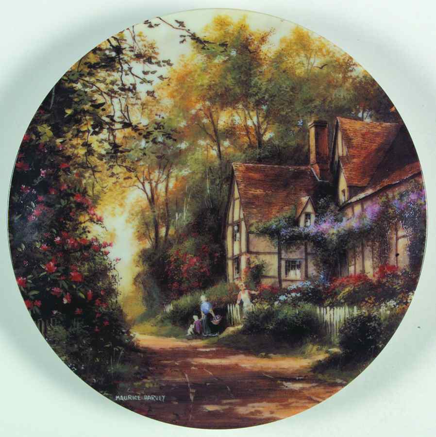 Along An English Lane Friends And Flowers - Boxed by WS George-1