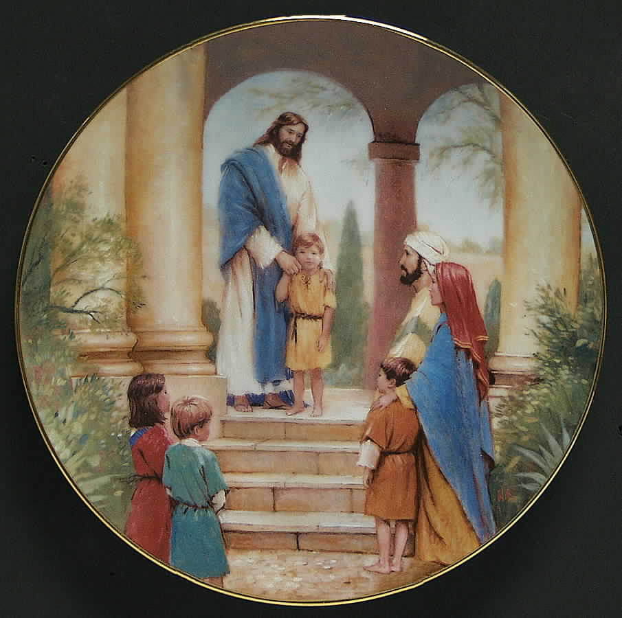 Blessed Are The Children Whoever Welcomes/Child - Boxed by WS George-1