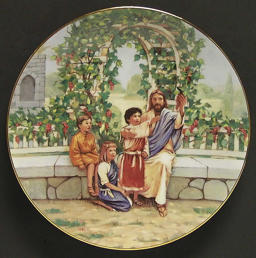Blessed Are The Children I Am The Vine, You Are The Branches - No Box by WS George-1