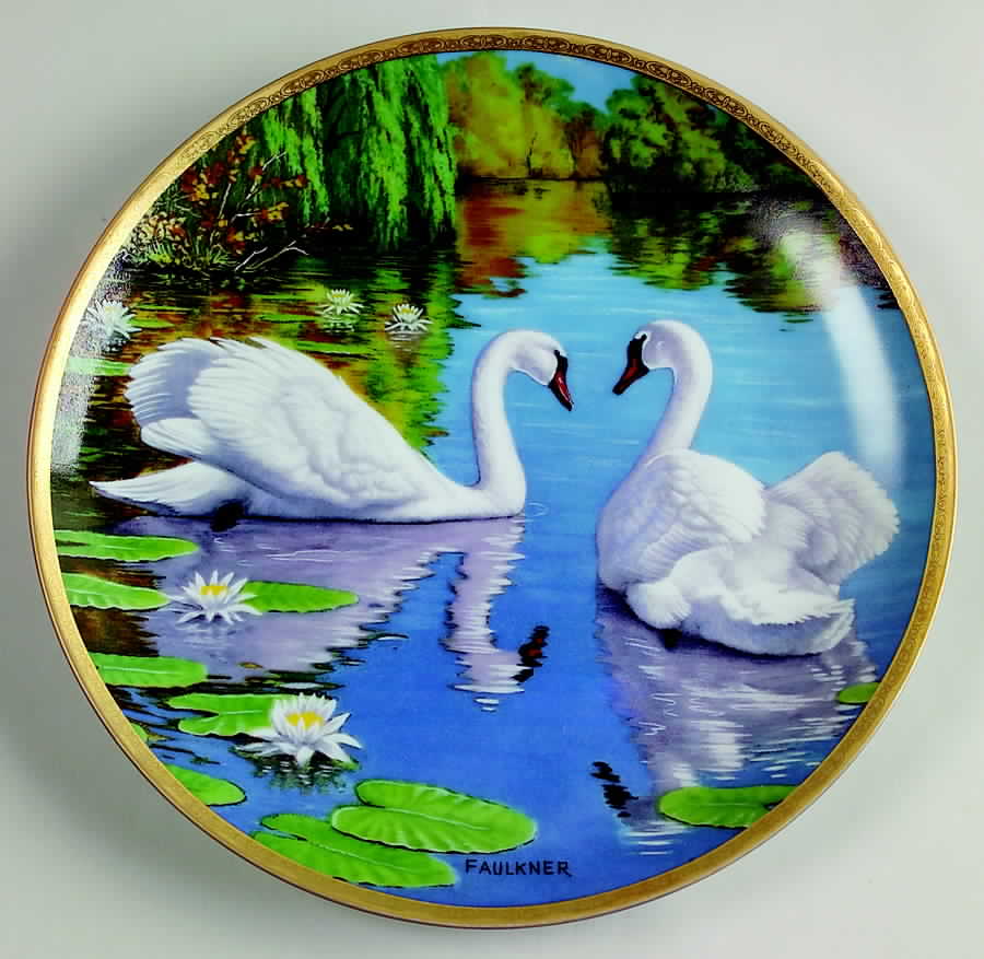 Elegant Birds The Swan - No Box by WS George-1