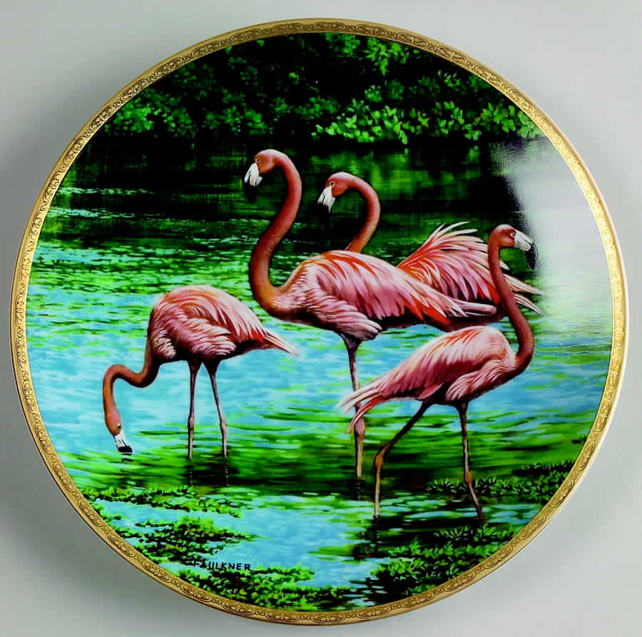Elegant Birds The Flamingo - Boxed by WS George-1