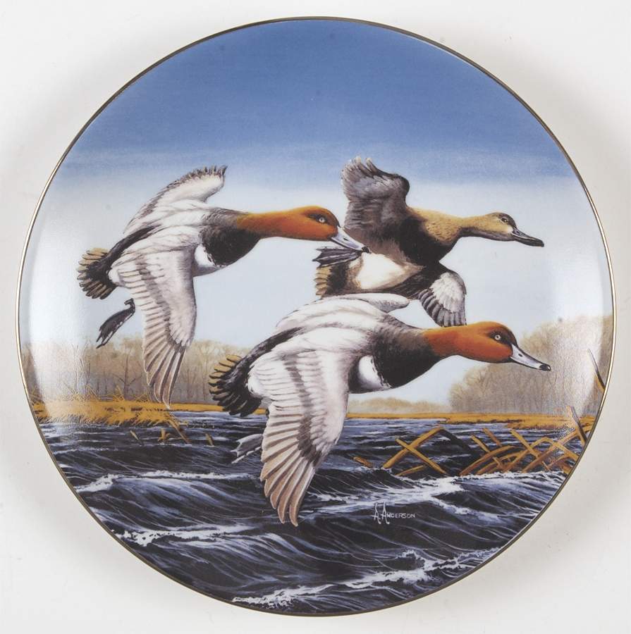 Federal Duck Stamp The Redheads - No Box by WS George-1