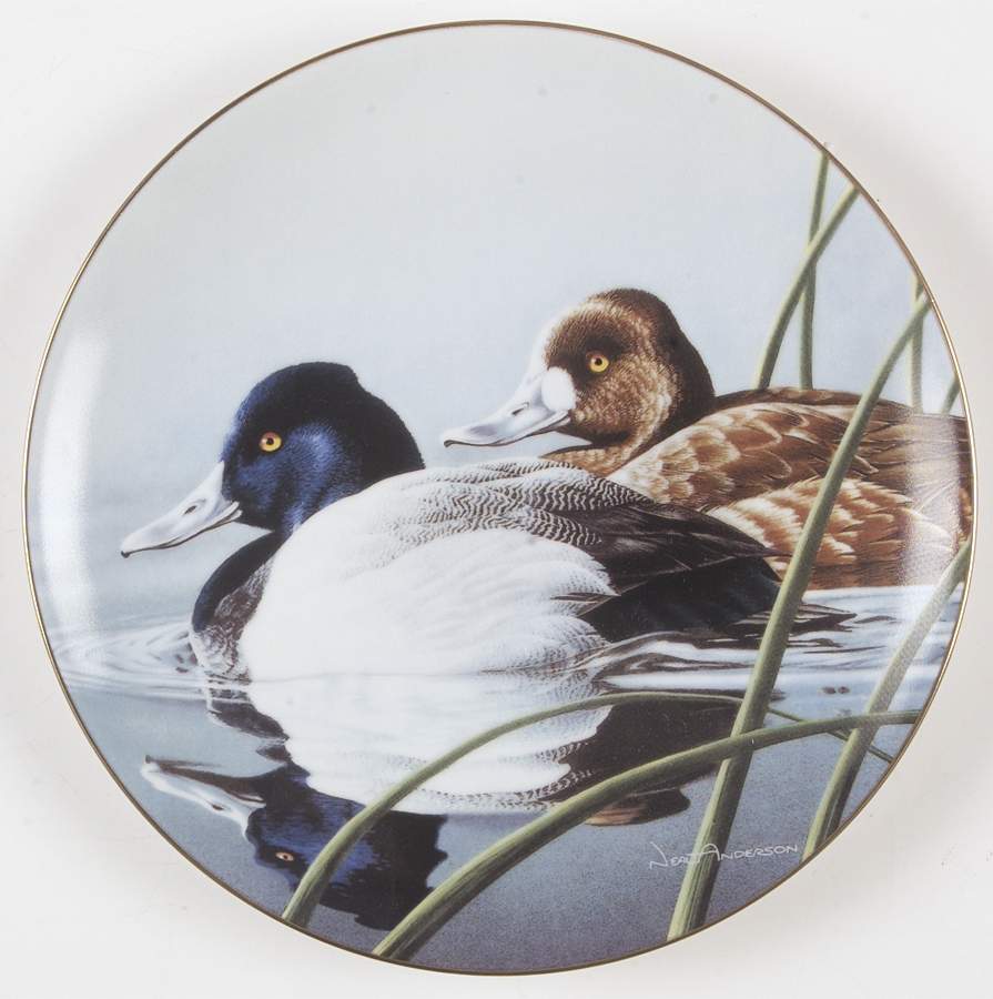 Federal Duck Stamp The Lesser Scaup - No Box by WS George-1