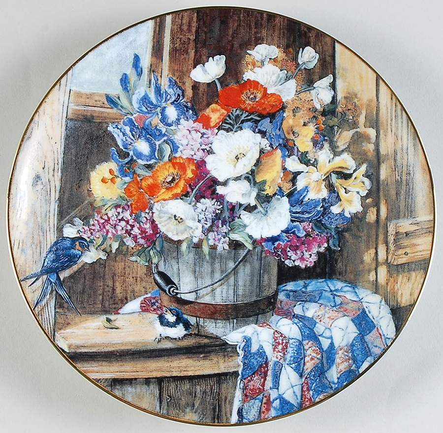 Flowers From Grandmas Garden The Springtime Arrangement - Boxed by WS George-1