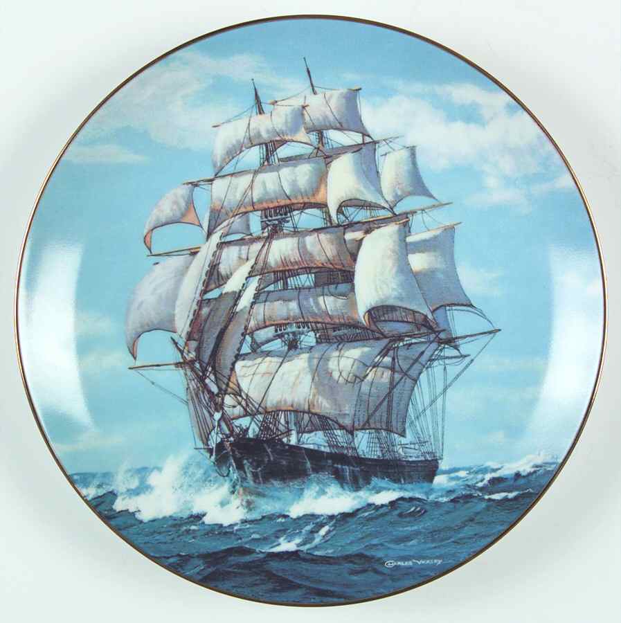 Golden Age of Clipper Ships The Twilight Under Full Sail - No Box by WS George-1