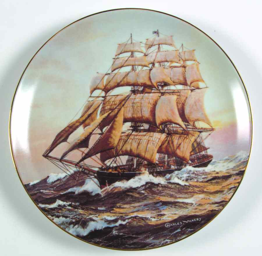 Golden Age of Clipper Ships Davy Crockett At Daybreak - No Box by WS George-1