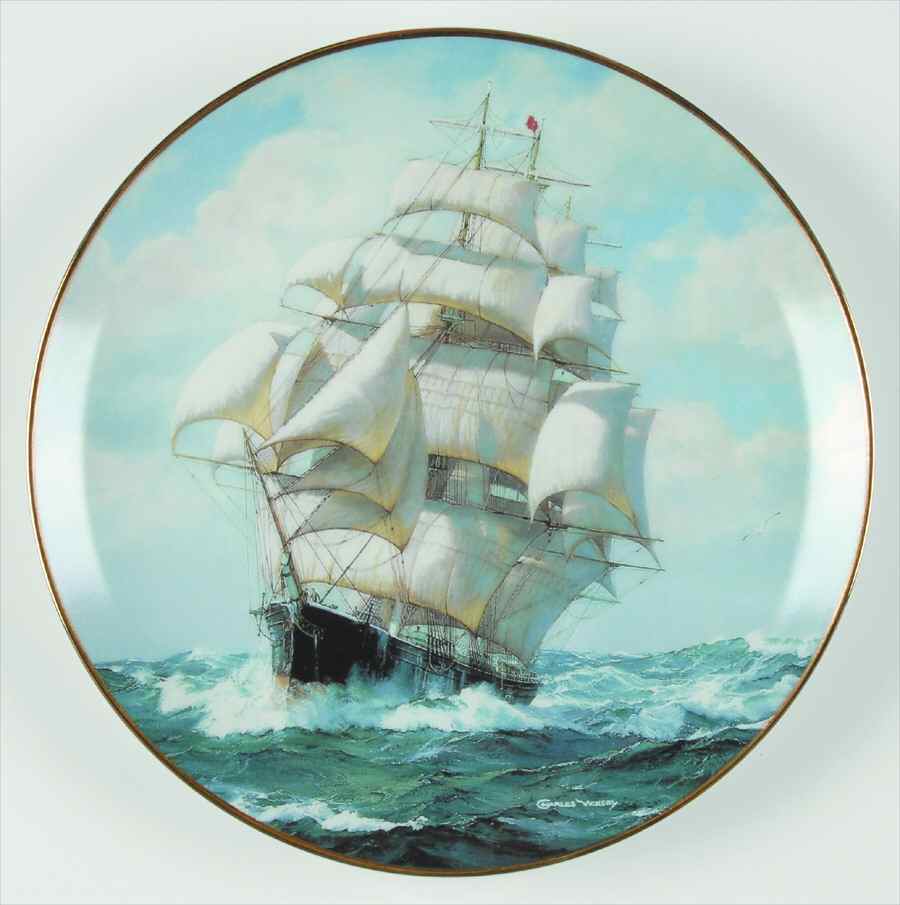 Golden Age of Clipper Ships The Flying Cloud Rounding The Cape - Boxed by WS George-1