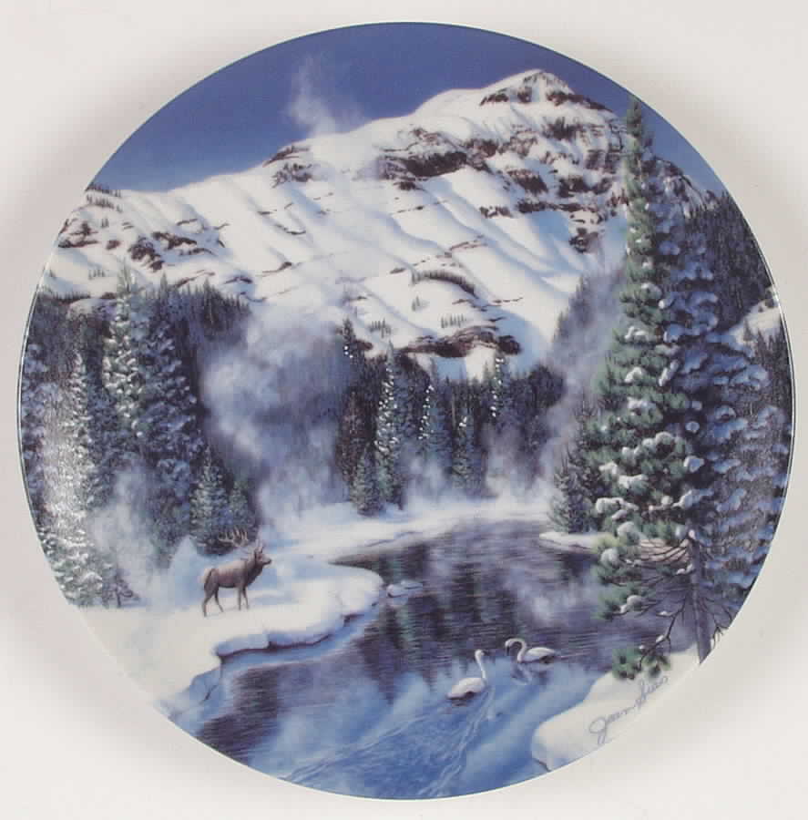 Natures Legacy Winter Peace In Yellowstone Park - Boxed by WS George-1