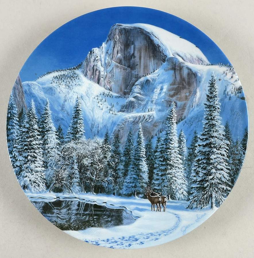 Natures Legacy Blue Snow At Half Dome - No Box by WS George-1