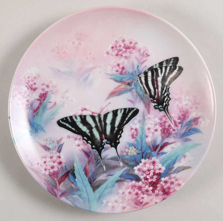 On Gossamer Wings Zebra Swallowtails - Boxed by WS George-1