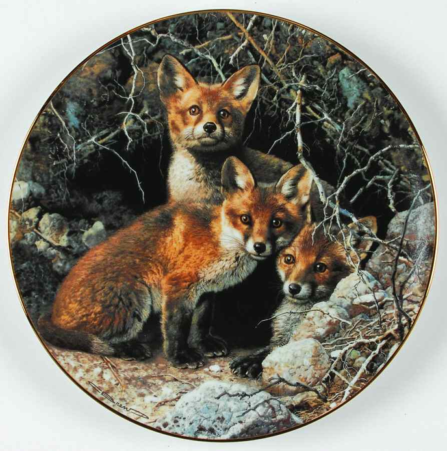 Our Woodland Friends Full House:Fox Family - No Box by WS George-1